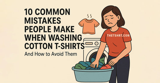 10 Common Mistakes People Make When Washing Cotton T-Shirts (And How to Avoid Them)