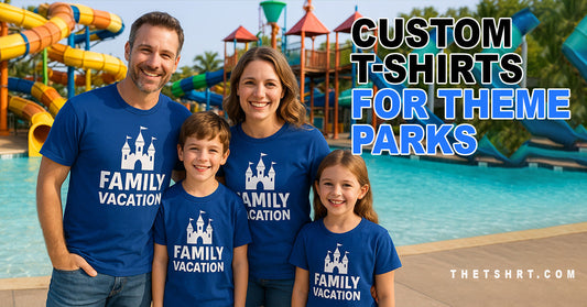 Custom T-Shirts for Theme Parks: Travel in Comfort and Style