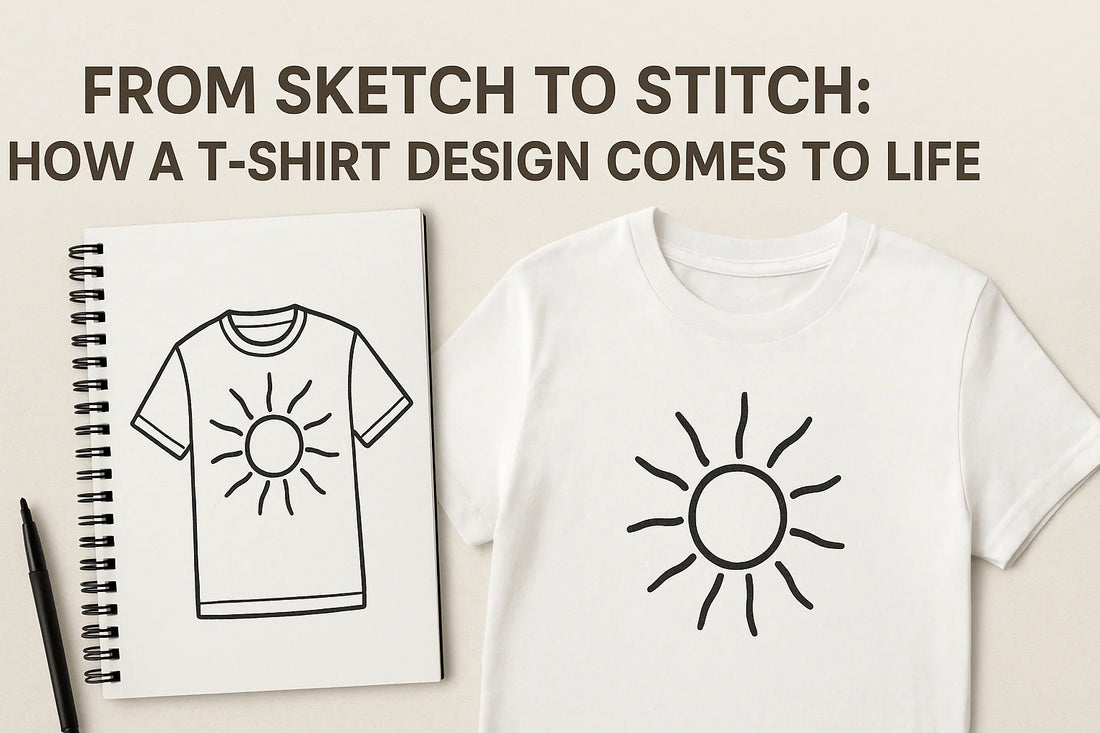 From Sketch to Stitch: How a TSHRT Design Comes to Life