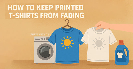 How to Keep Printed T-Shirts from Fading