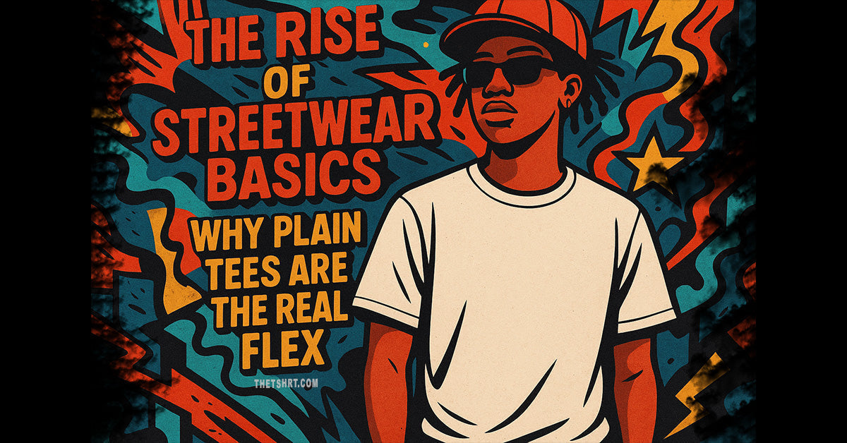 The Rise of Streetwear Basics: Why Plain Tees Are the Real Flex