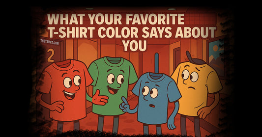 What Your Favorite T-Shirt Color Says About You