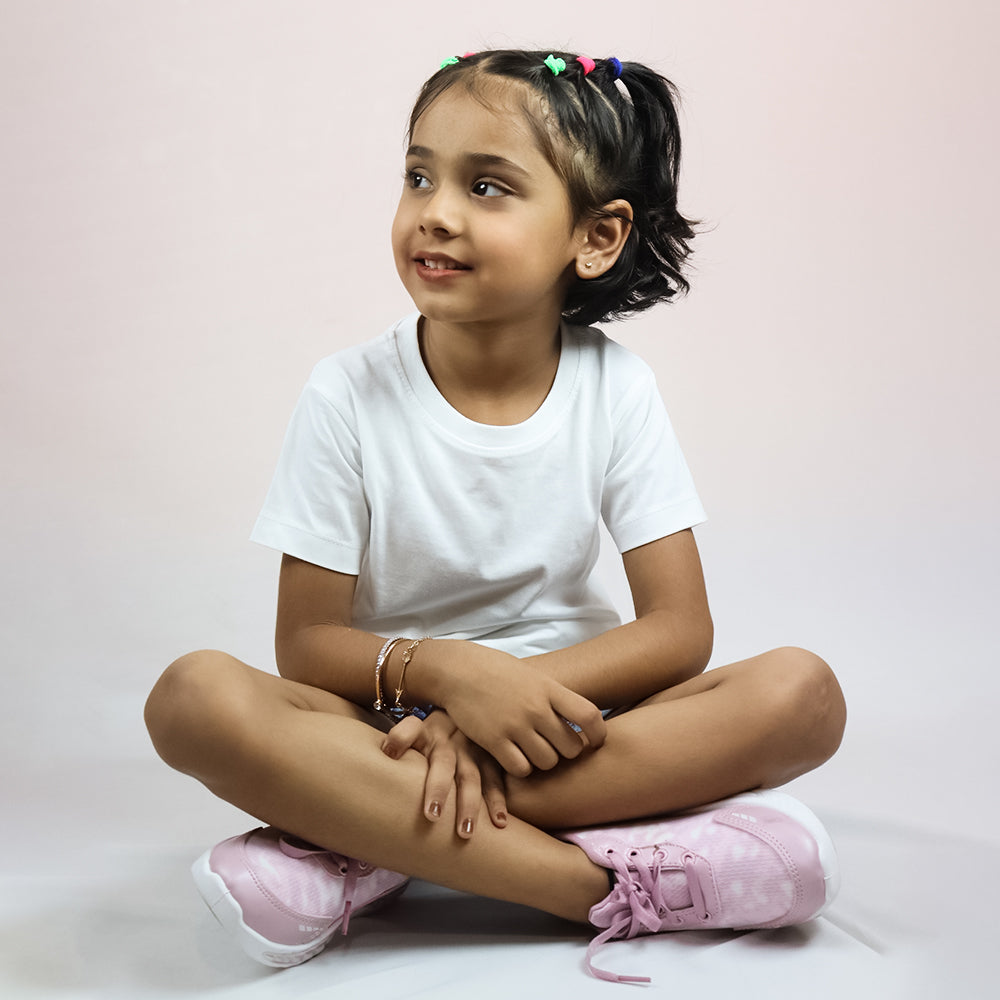 kids plain cotton t shirts