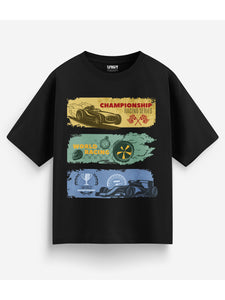 World Racing Oversized Pure Cotton T-shirt
