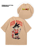 Sun Goku Oversized T-Shirt - 180 GSM
