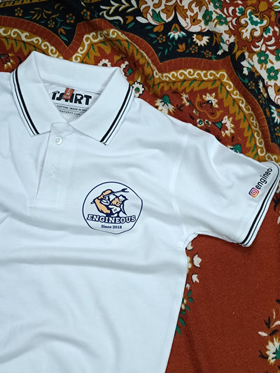 A NGO looked for a special corporate uniform and they come to us and we made a custom printed corporate t-shirt in Ahmedabad