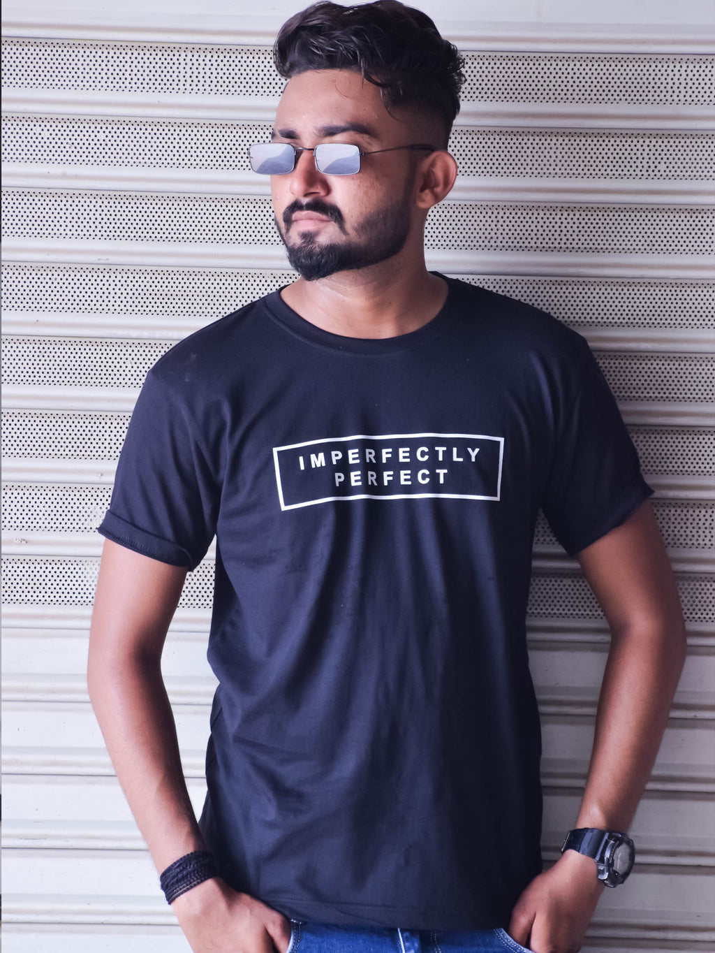 Pure Cotton imperfectly perfect tshirt for mens