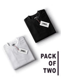 Pack of 2 - White & Black