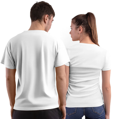 better together white couple tshirt