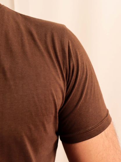 solid brown shirt for men at affordable price